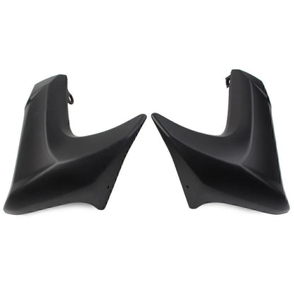 Matt Black Radiator Cap Fairing Compression Plate for KAWASAKI ER6N (2012-2016)