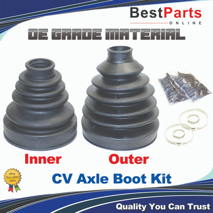 CV Axle Boot Kit Front Inner & Outer for Toyota 4Runner (2003–2009)
