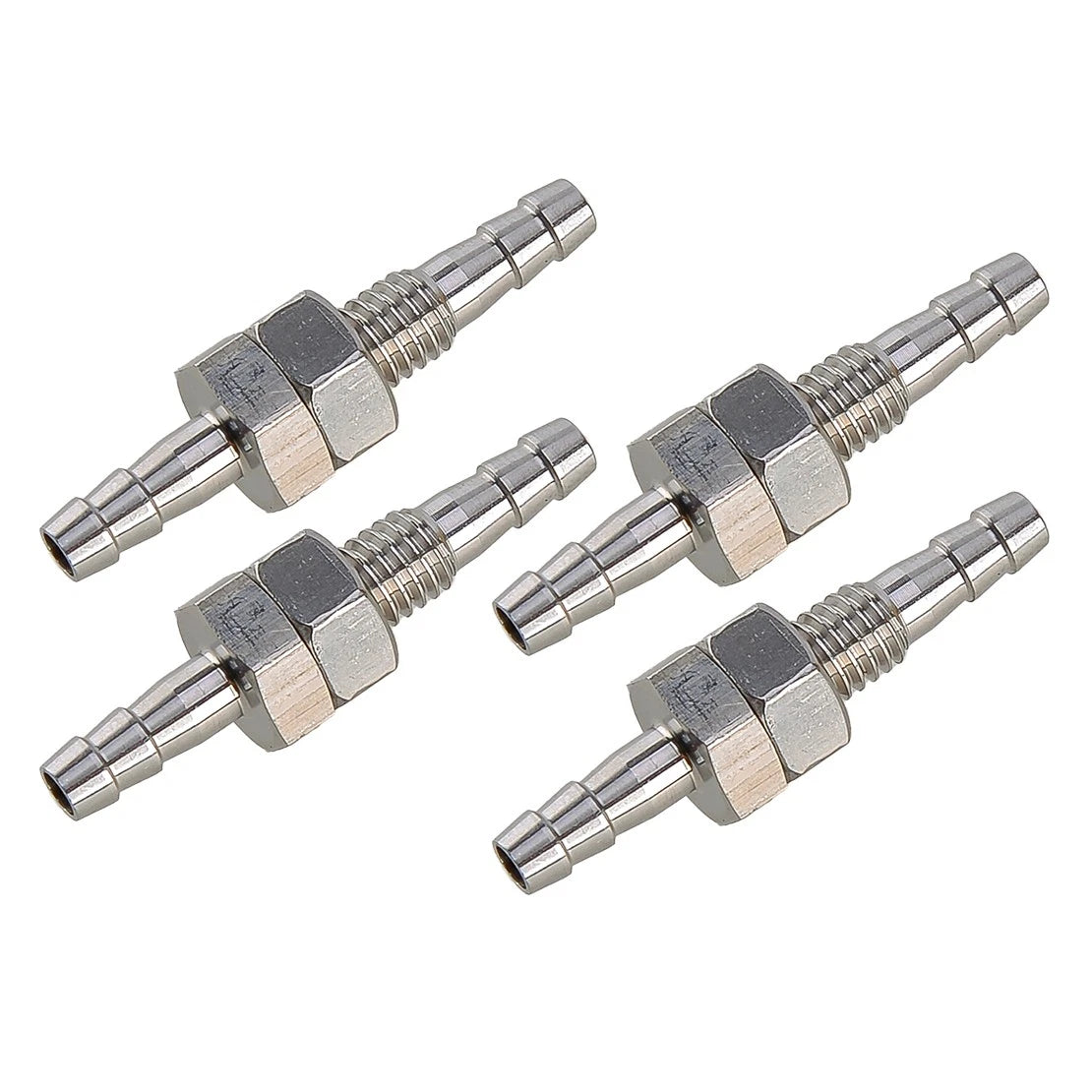 Bulkhead Fitting Hose Barb Male Thread Connector Adapter 4 x for Various Models