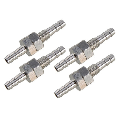 Bulkhead Fitting Hose Barb Male Thread Connector Adapter 4 x for Various Models