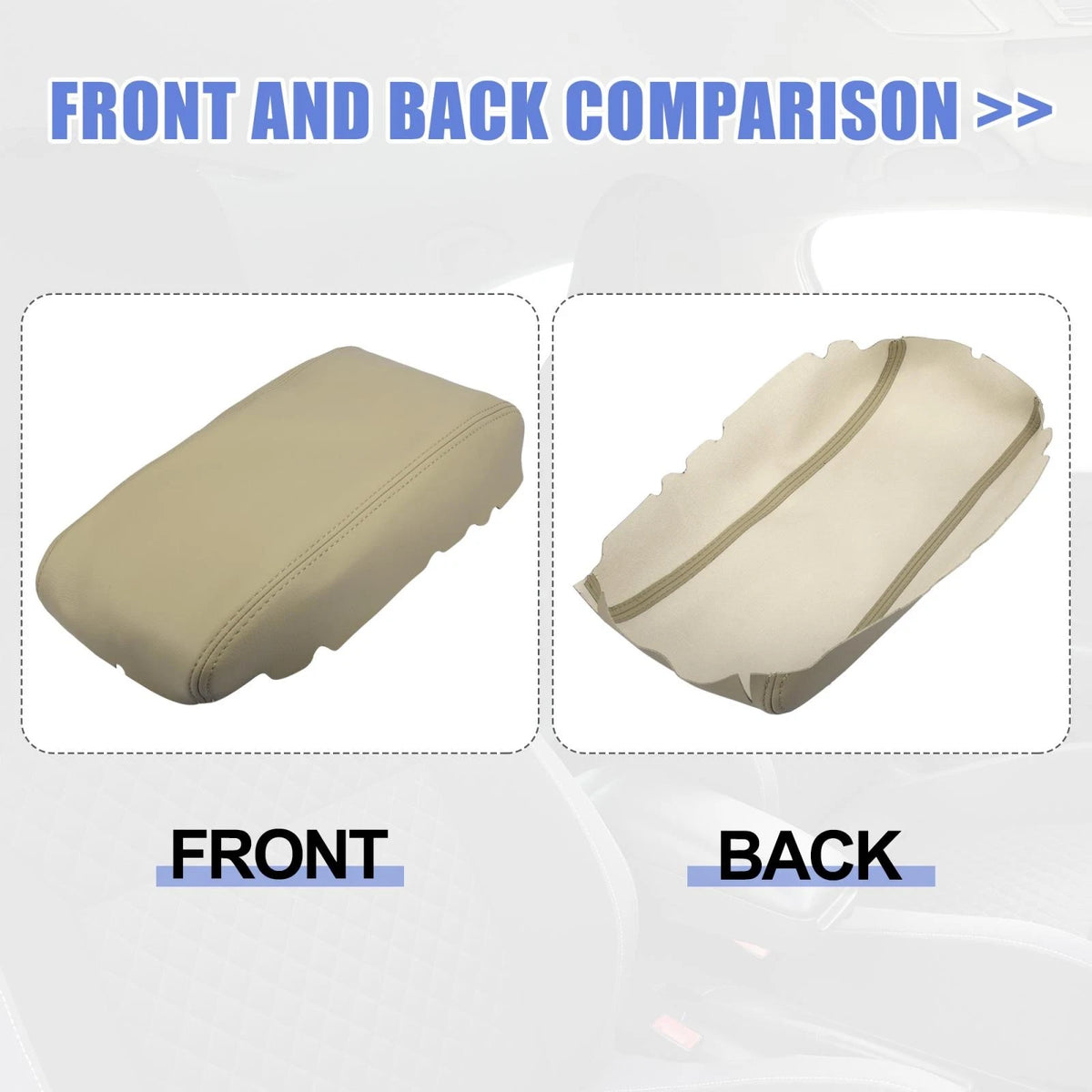 Center Console Lid Armrest Cover for Toyota Camry (2006-2011) Beige