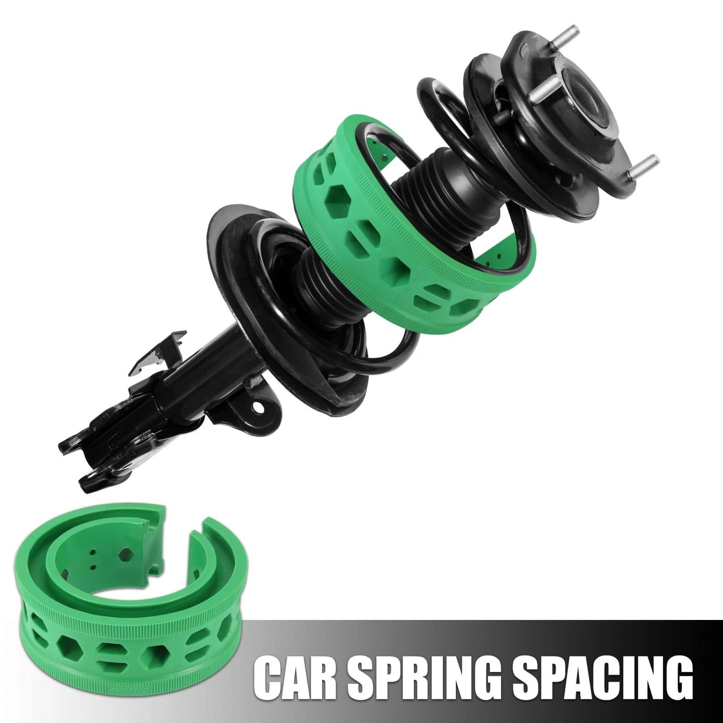 Green Car Coil Spring Rubber Buffer C-Type for Ford Chevy