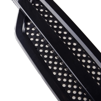 Auto Car Side Air Flow Vent Fender Cover Grille Sticker Black
