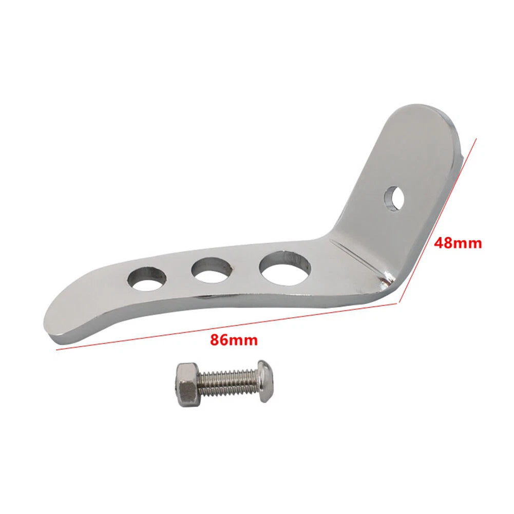 Kickstand Extension Bracket for Harley Touring FLHX Road King Chrome (2009-2023)