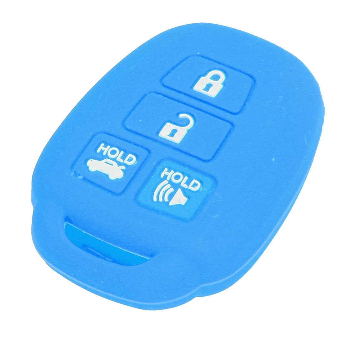 Blue Silicone Key Cover Housing for Toyota Camry (2012-2018)