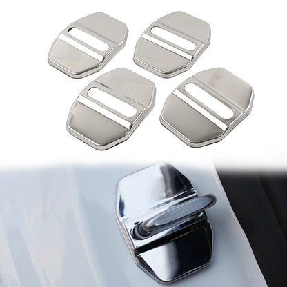 Car Door Lock Protective Covers for BMW G20, F40, F45, Benz C-Class, Maserati