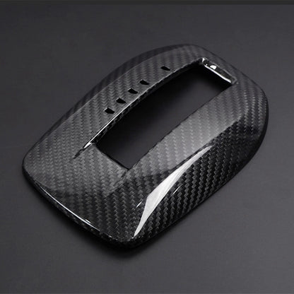 Gear Shift Panel Cover for Chevrolet Camaro (2010-2015) Black Carbon Fiber