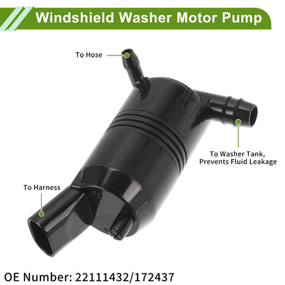 Windshield Washer Pump Washer Fluid Pump for Buick Century (1994 - 1996)