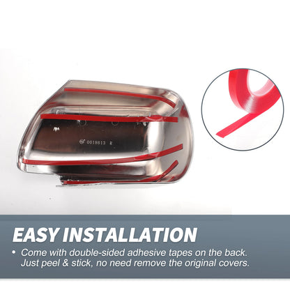 Rearview Mirror Cover Overlay Chrome for Suzuki Grand Vitara (2006-2014)