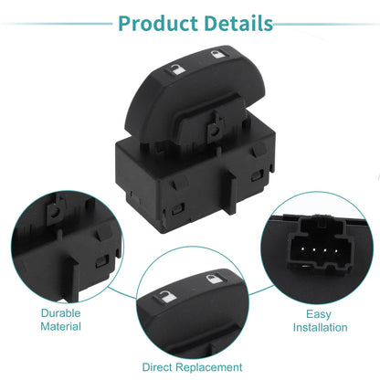 Car Door Lock Switch for Ford F-150 2009 (2009) - Black Replacement Part