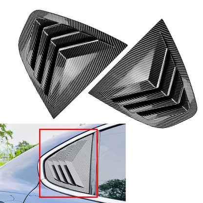 Carbon Fiber Rear Window Louver Cover for Alfa Romeo Giulia (2015-2024)