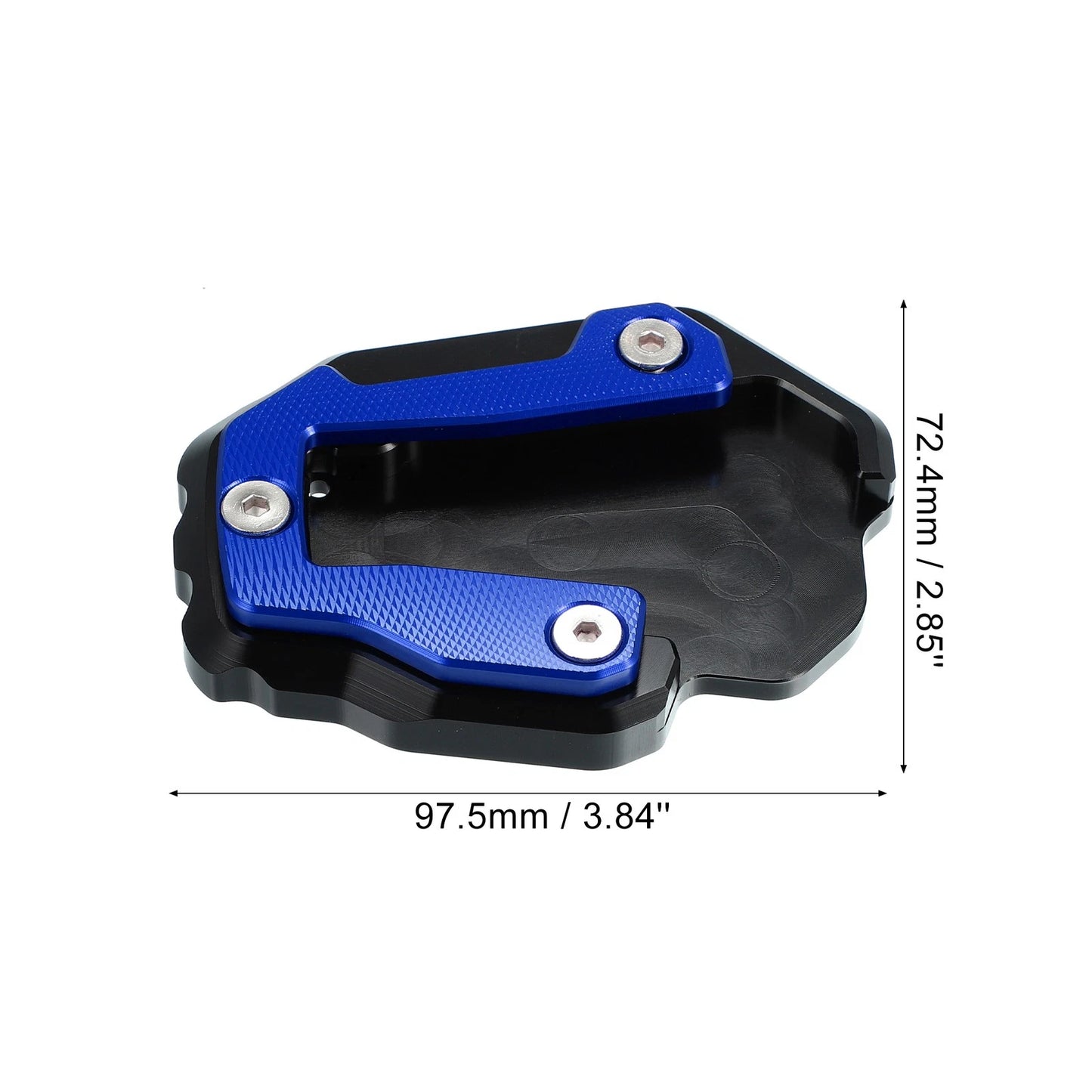 Side Stand Kickstand Pad for Honda CRF1000L (2017-2020) - Blue