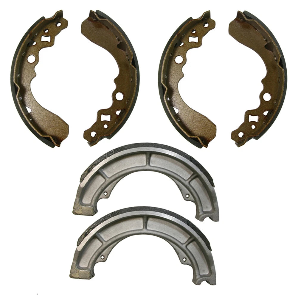 2x Front & Rear Brake Shoes for Suzuki Quadrunner 250