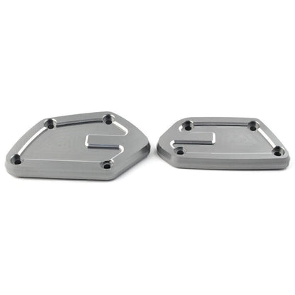 Silver Front Brake & Clutch Reservoir Cap for BMW K1600GT R1200GS R1250R R nineT (2011-2023)