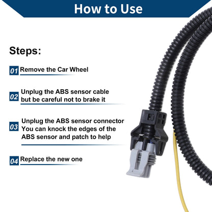 ABS Wheel Speed Sensor for Chevrolet Malibu