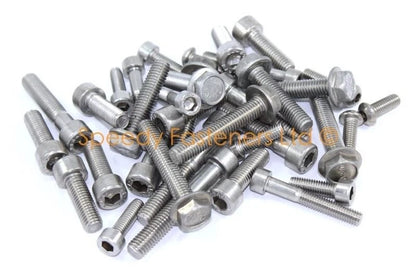 Stainless Frame Bolts Fork Pinch Peg Heel Plate M8 for Honda Fireblade CBR