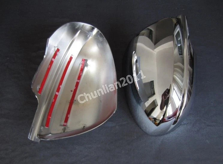 Chrome Side Mirror Covers for 2009-2012 MAZDA 2 & MAZDA 6 (2 pcs)