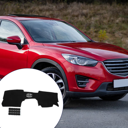 Dashboard Cover Mat for Mazda CX-30 2020-2024 Black Protector Pad 1 Set