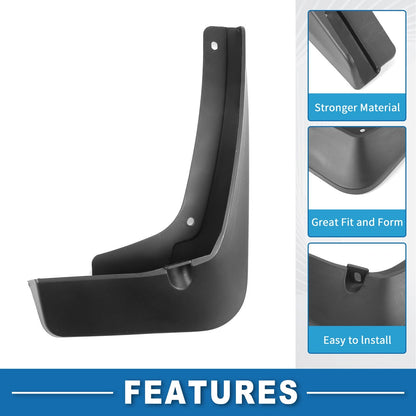 Front Rear Mud Flap Splash Guard for Chevrolet Equinox (2017 - 2023)