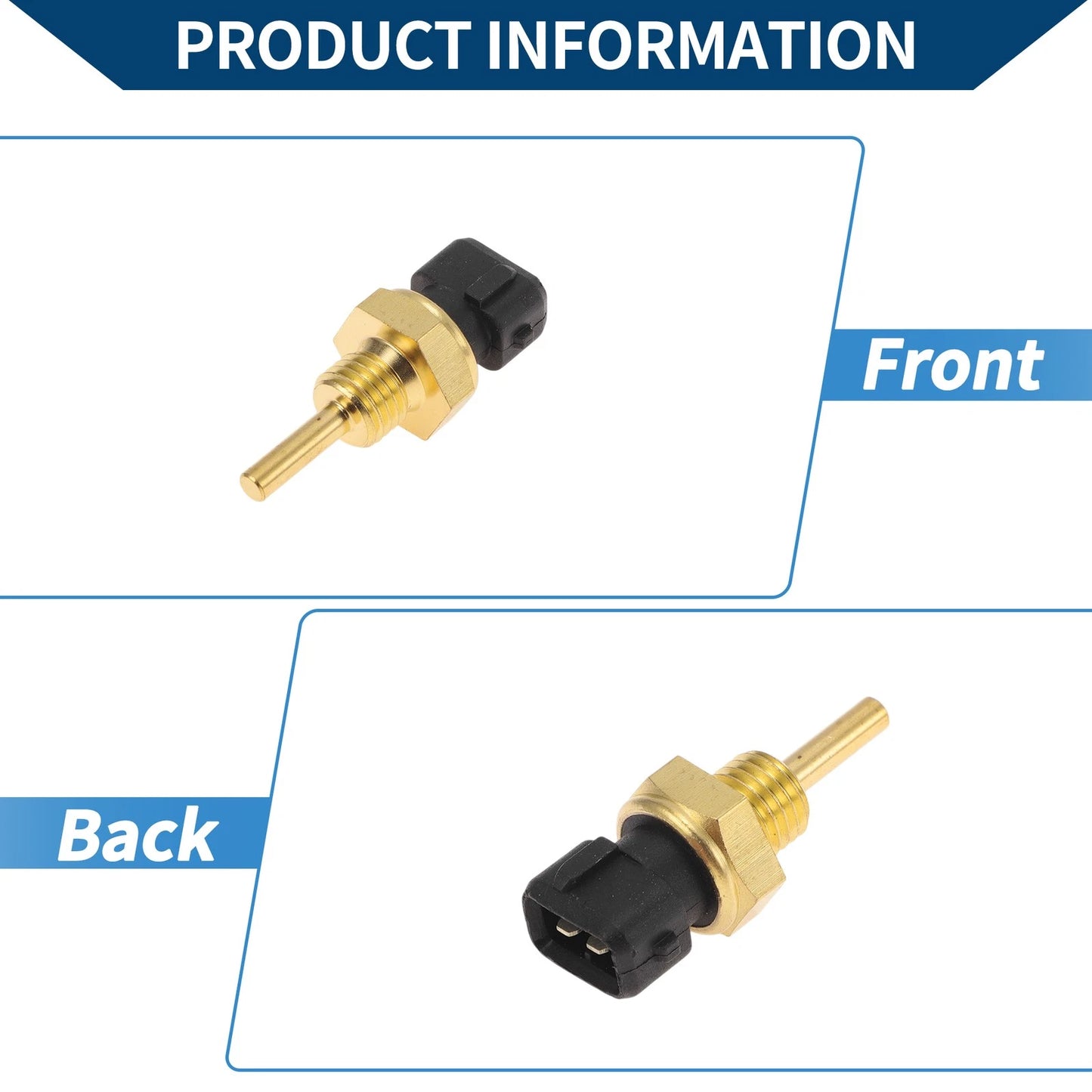 Engine Coolant Temperature Sensor for Ford (F3XY10884B)