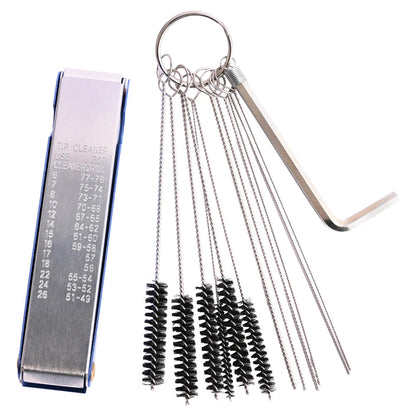 26pcs Carburetor Cleaning Tools Needles Brushes