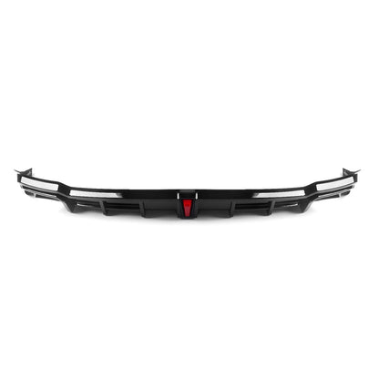 Rear Bumper Diffuser Lip Kit Deep Gray for Honda Civic (2022-2025)