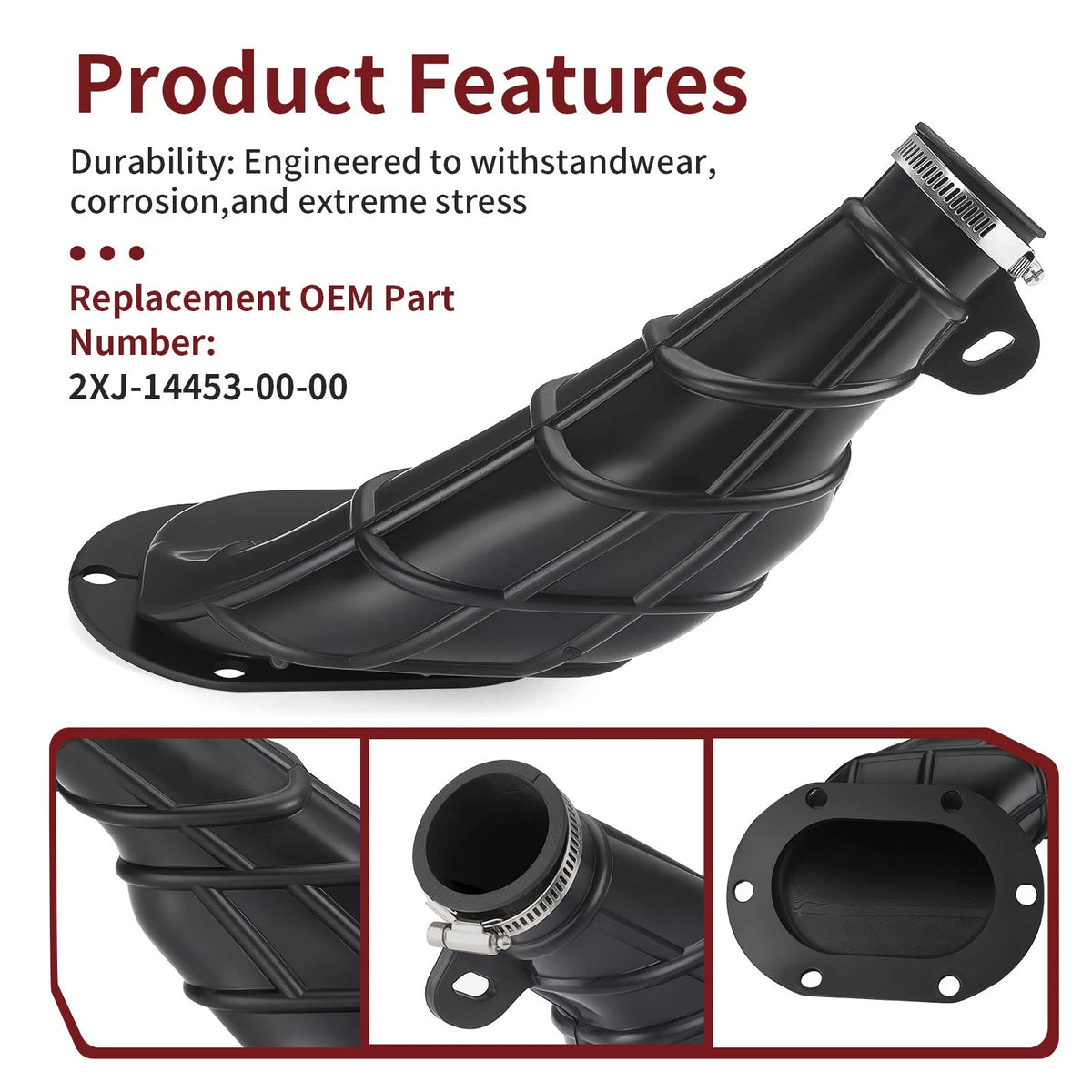 Intake Duct Tube Joint for Yamaha Blaster 200 YFS200 (1988–2006)