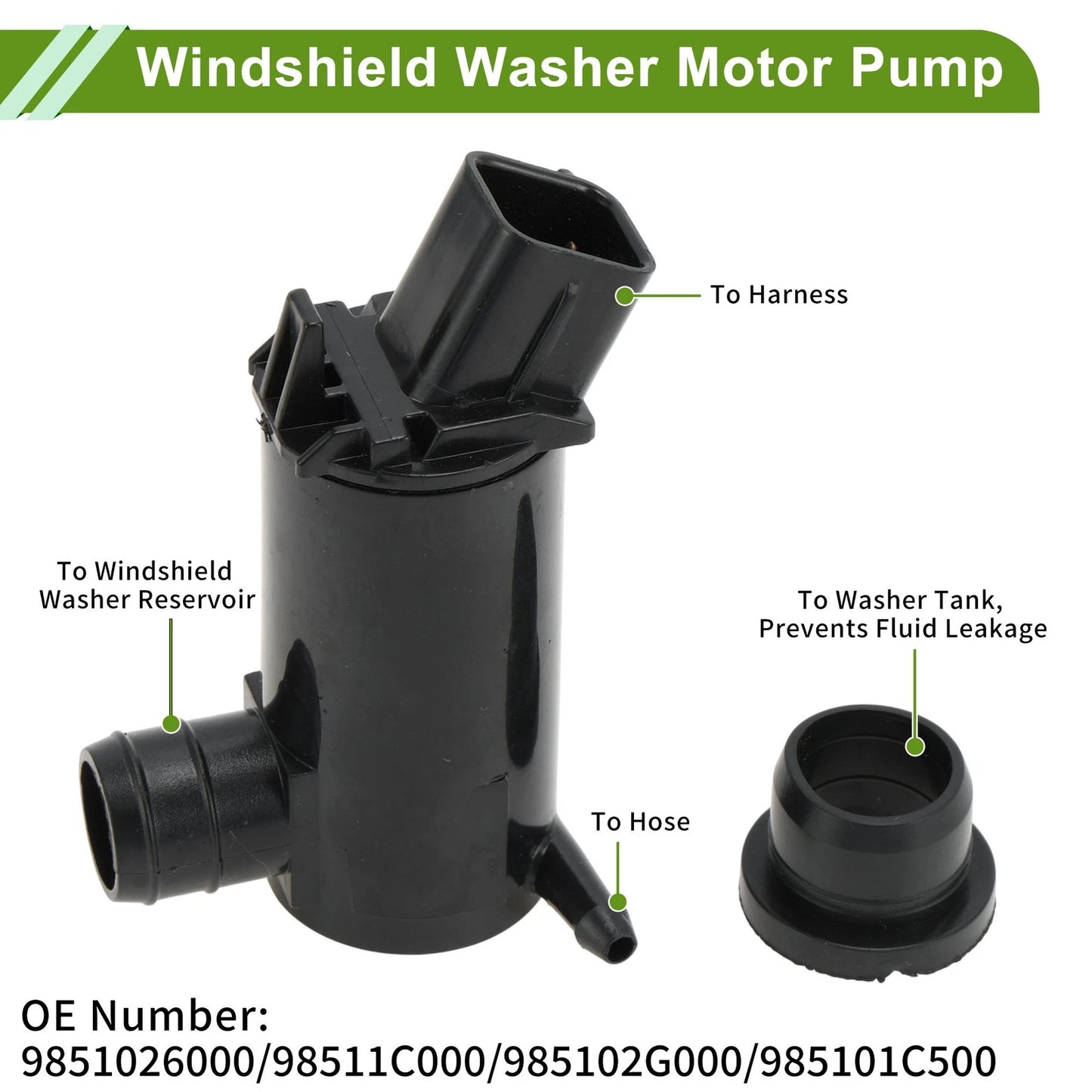 Windshield Washer Pump for GENESIS G70 (2019-2023)