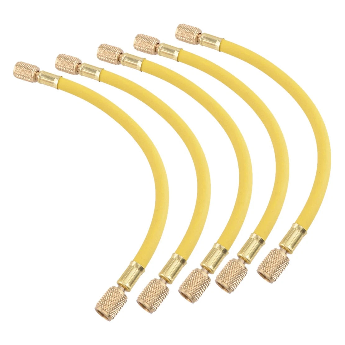 5 x 10" AC Refrigerant Charging Hoses for Car Models (Various Years)