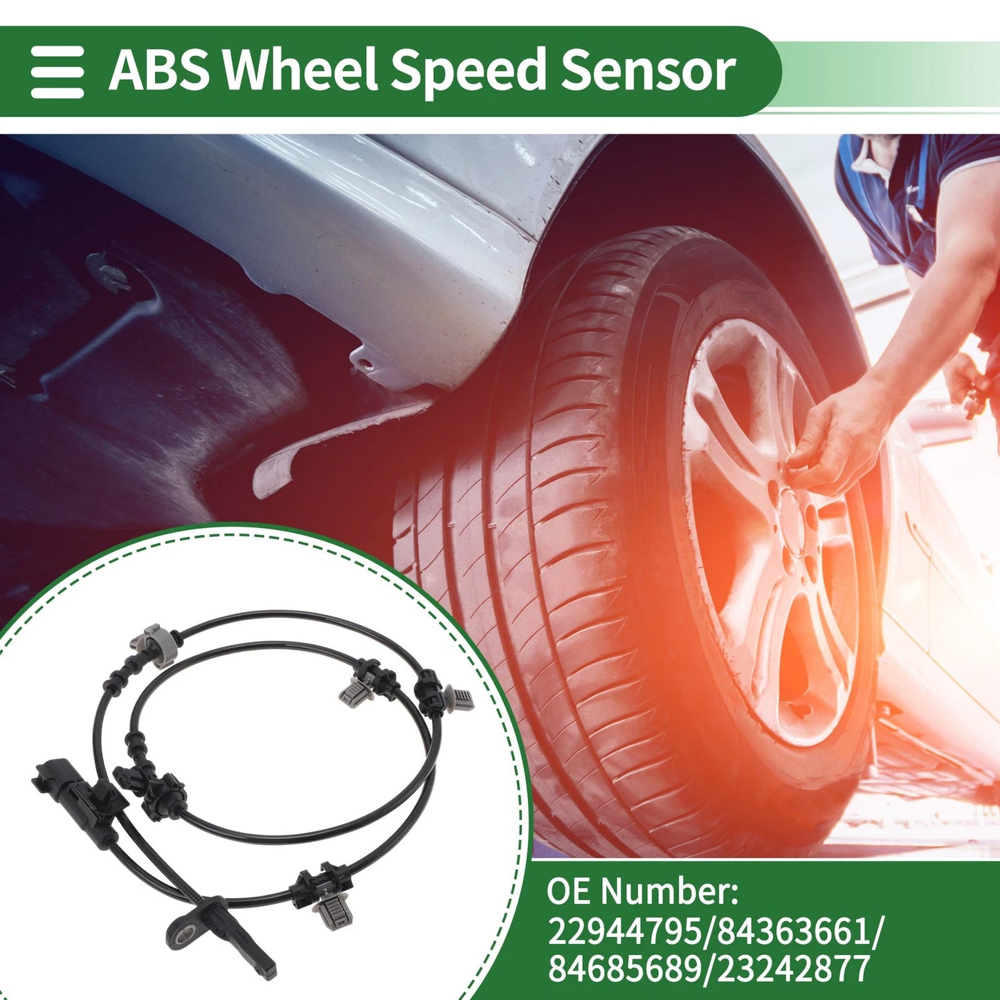 ABS Wheel Speed Sensor for Chevrolet Malibu (2016-2017)