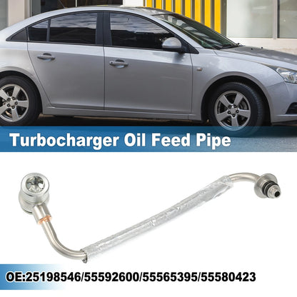 Turbocharger Oil Feed Pipe for Chevy Cruze Sonic Trax 1.4L