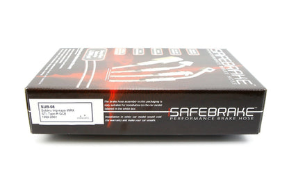 Brake Line Kit for Subaru WRX GC8 Type-R STi 4-Pot Brakes (1992-2001)