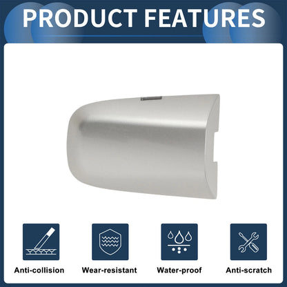Front Left Door Handle Cover for Volvo XC60 (2015-2017) Silver Tone