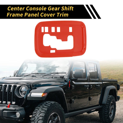 Center Console Gear Shift Frame Trim for Jeep Wrangler JK JKU (2007-2018)