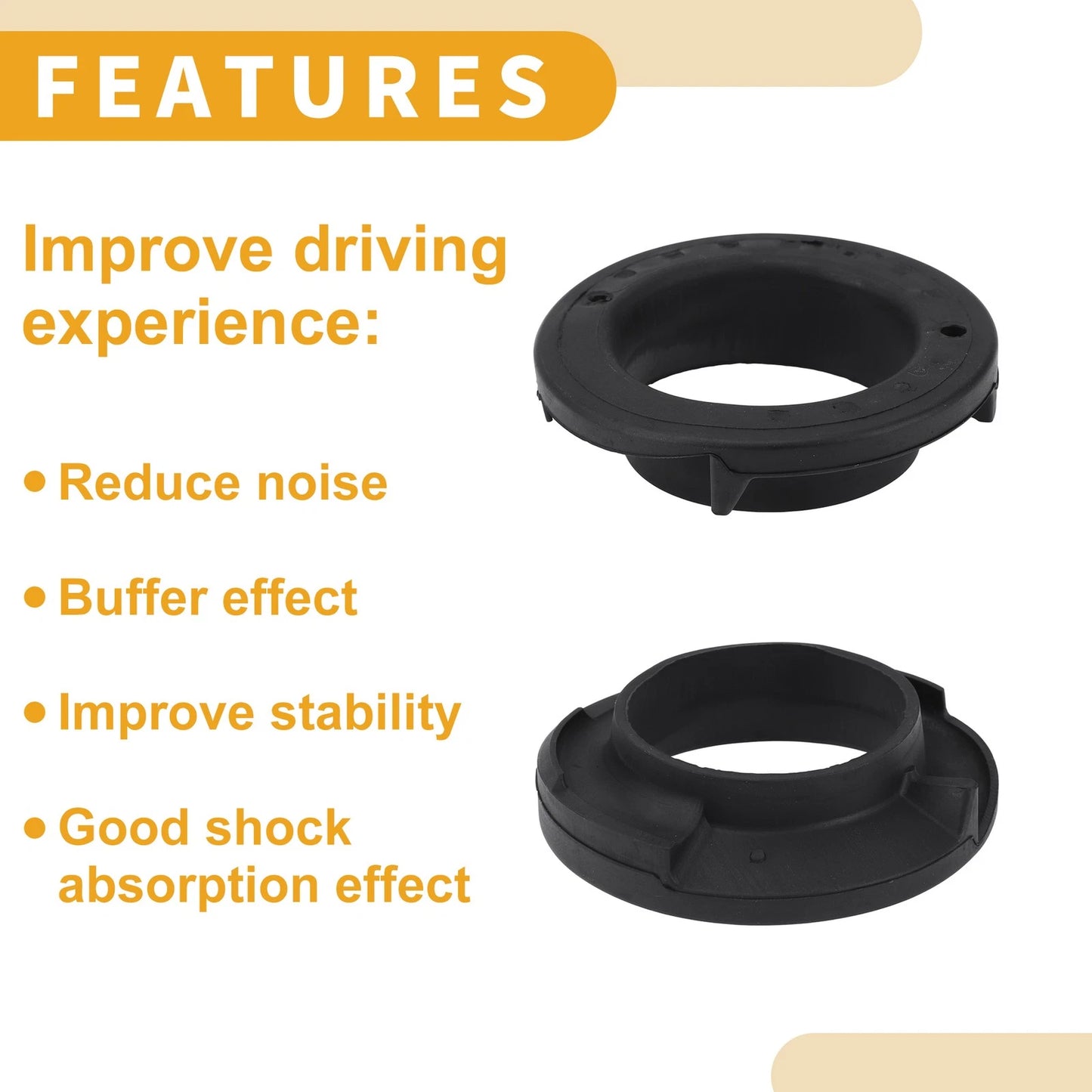 Coil Spring Insulator for BMW F10 (2009-2016) Rubber 1 Pc