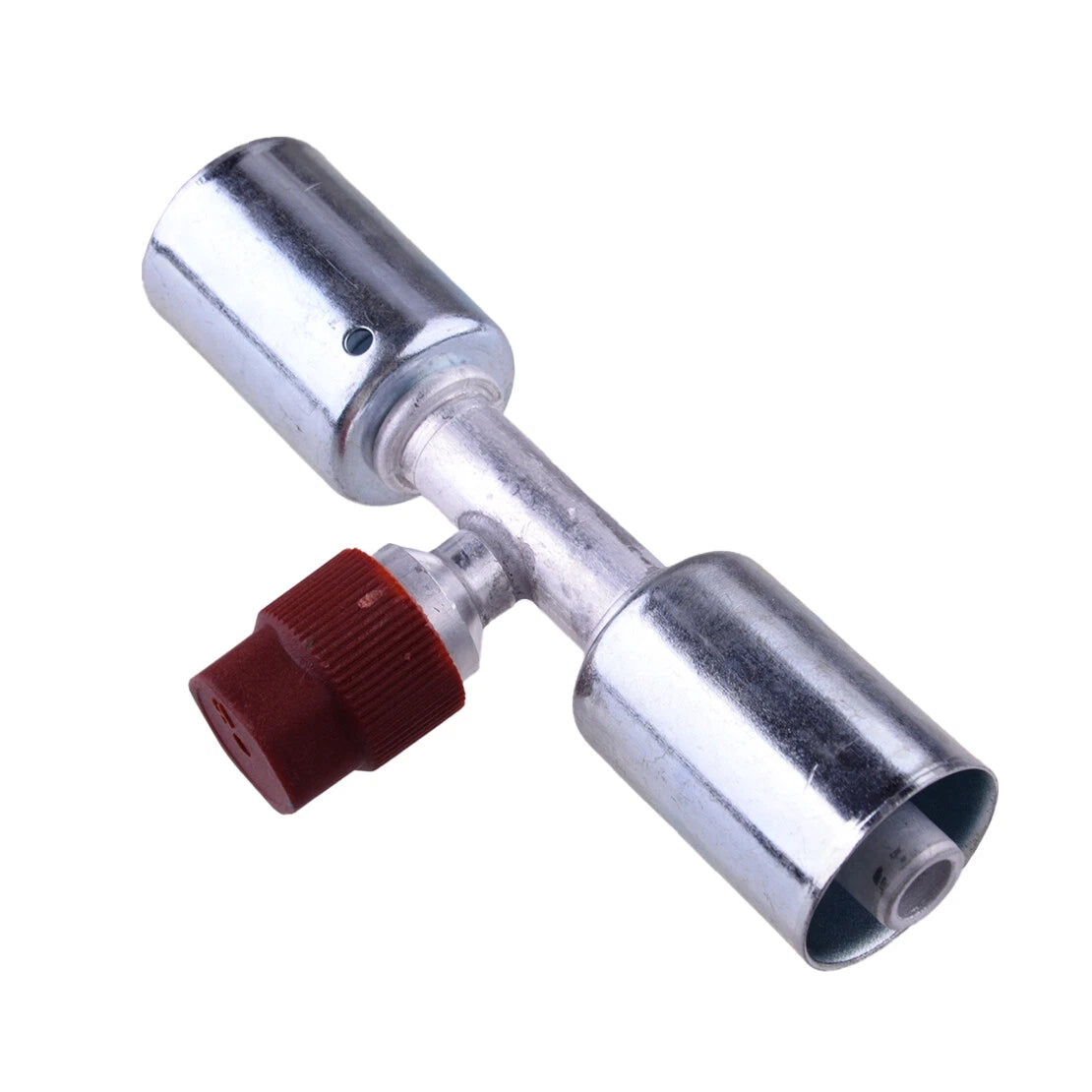 Beadlock AC Crimp Fittings #8 R134a High Pressure Port (Fits Various Models)