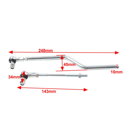 Throttle Linkage Rod Kit for Dodge Ram 2500 3500 Cummins (1994-1998)