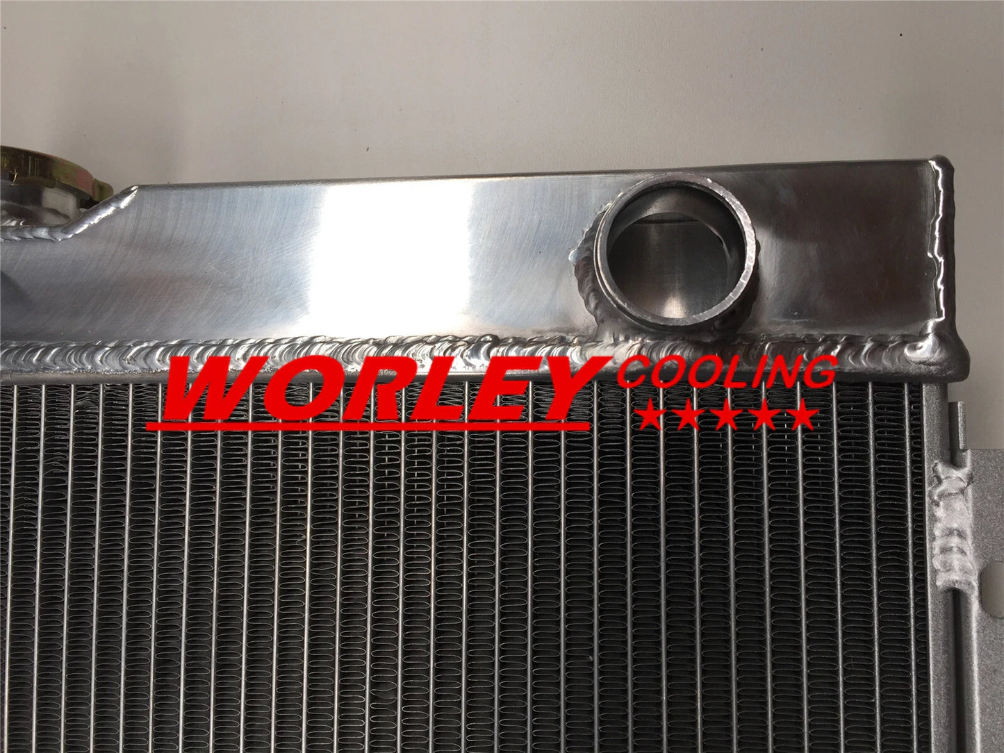 3 Row Aluminum Radiator for 1967-1970 Ford Mustang, 1968-1969 Ford Torino (1967-1970)