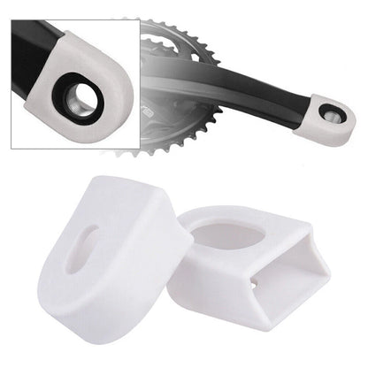 2 x Crankset Protector Black Cover Guard for SRAM/FSA MTB Bike Crankset