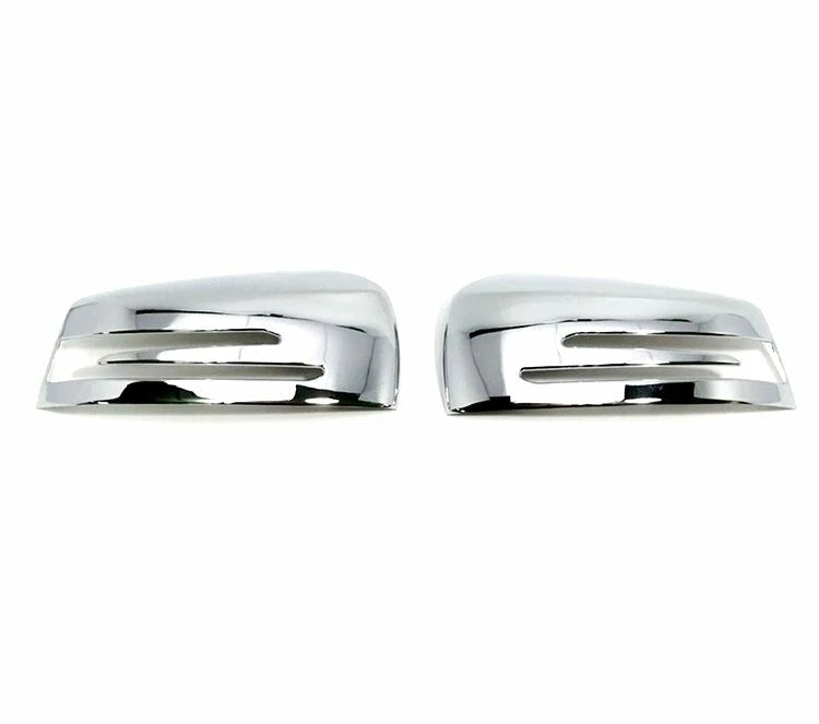 Chrome Side Door Mirror Covers for Mercedes Benz CL-Class (2006-2009)