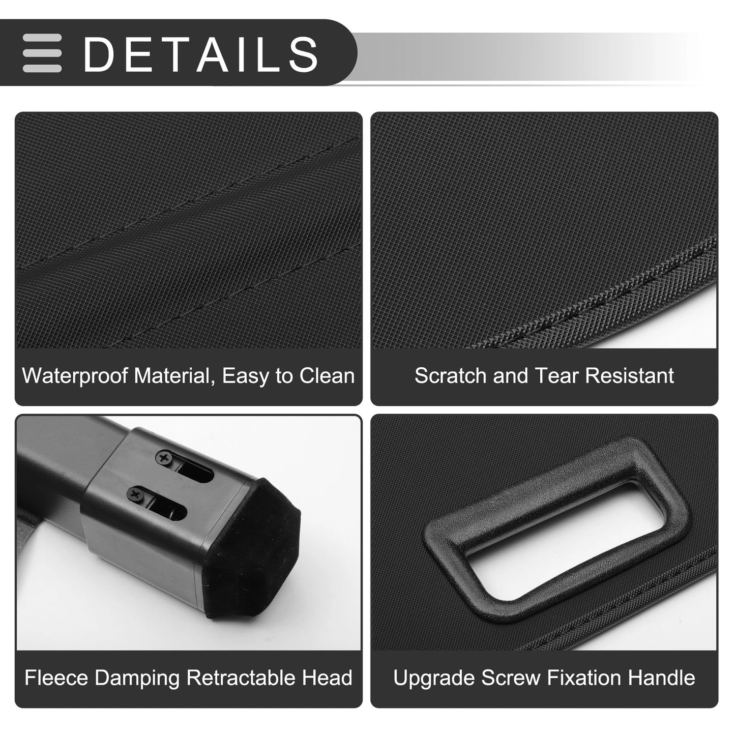 Retractable Cargo Cover for Toyota RAV4 2013-2018 Boot Parcel Shelf Gloss Black