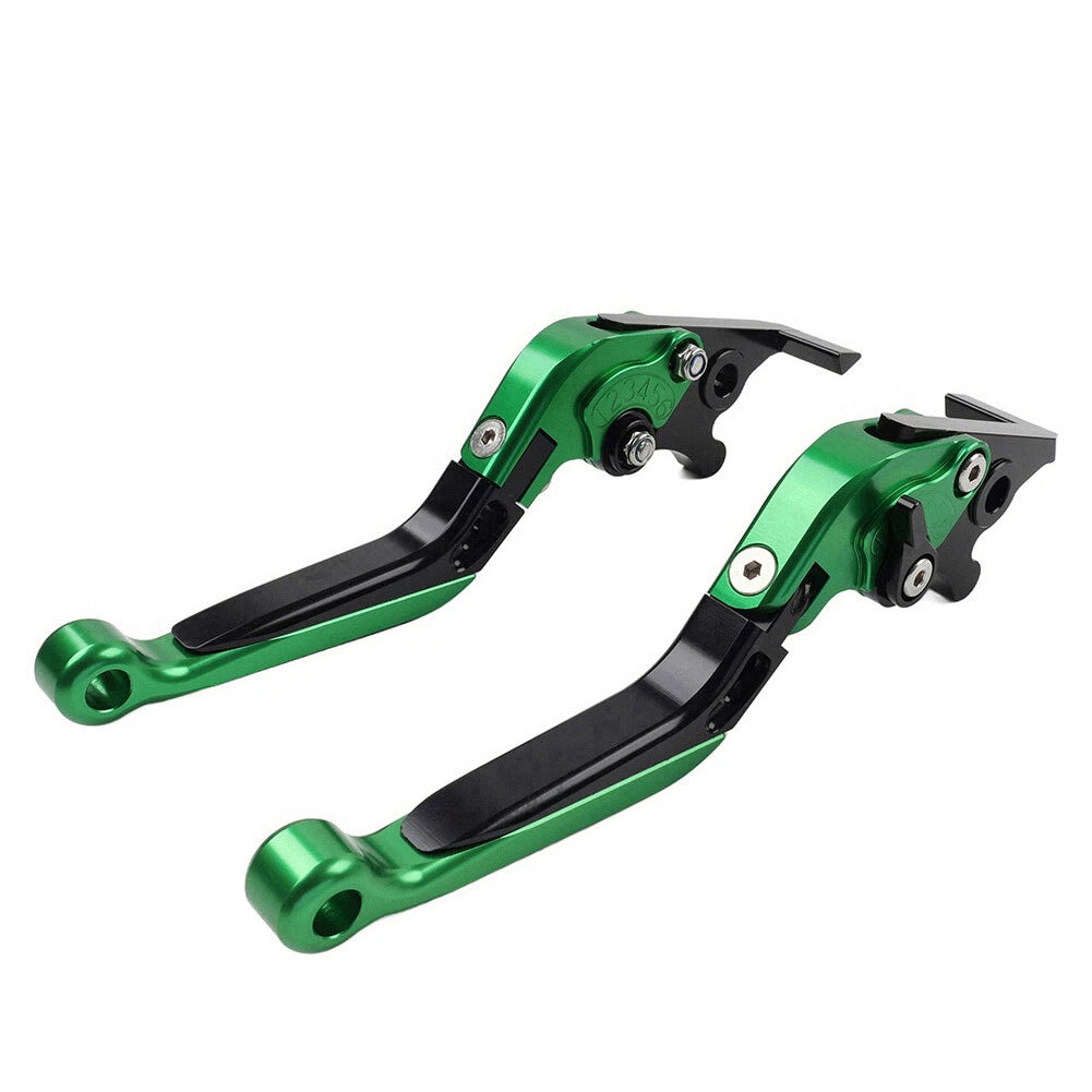 CNC Green Extendable Brake Clutch Levers for BMW S1000RR S1000R (2015-2019)