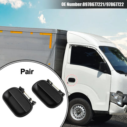 Pair Exterior Door Handles for ISUZU NPR HPR-HD