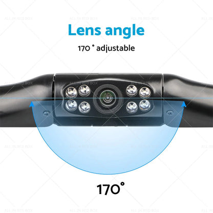 170° HD Rear View Camera for Car - Back Up Parking Night Vision