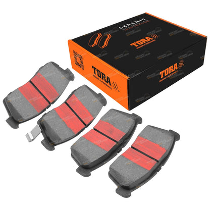 Front Disc Brake Pads Set for Suzuki Alto GF 3cyl 1.0L K10BN (2009-2014)