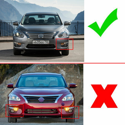 Right Front Bumper Fog Light Bezel Cover for Nissan Altima 2012-2015