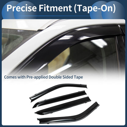 Window Deflectors 1 Set for Nissan Kicks (2018)