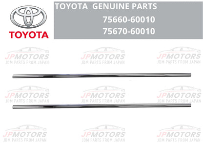 Quarter Moulding Chrome for Toyota Land Cruiser LX450 FJ80 FZJ80 (1990–1998)