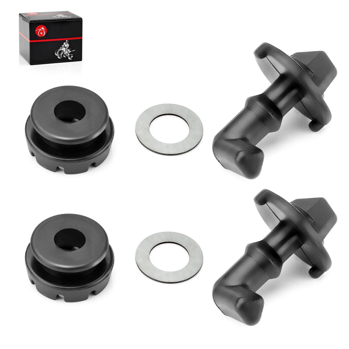 Hood Latch Toggle & Grommet Kit for Polaris RZR 900/XP 900/XP 4 900