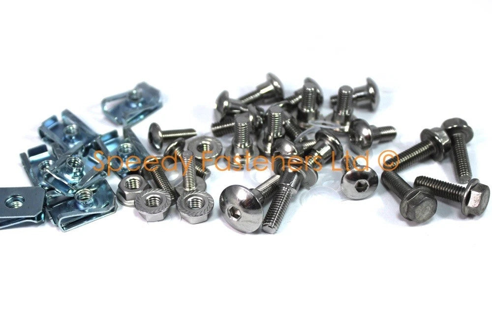 Stainless Fairing Bolt Kit for Honda CBR 250 RR (1990–1990)